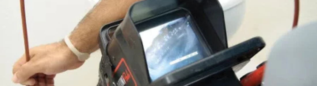 Video Camera na Tubulação 24 HORAS